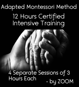 Alzheimer Training - Montessori Method
