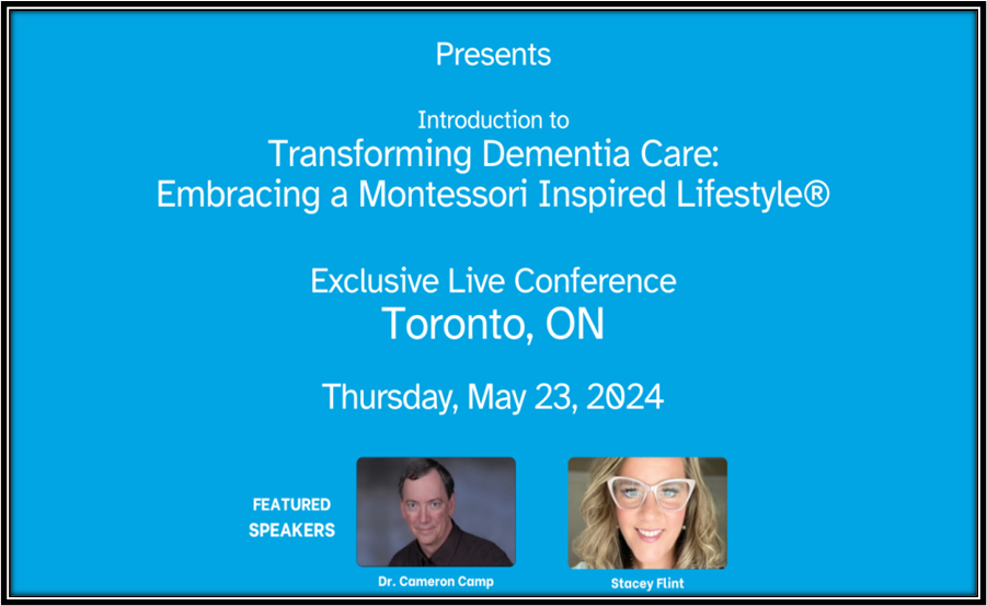 Caregivers Dementia Related Events and Training